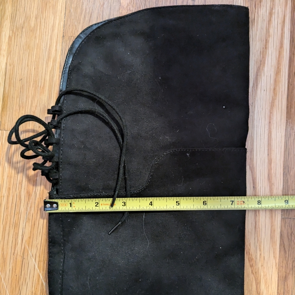 lace back thigh high boots - Picture 4 of 4